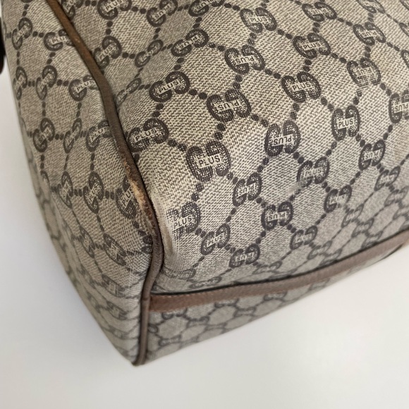 Auth VTG GUCCI PLUS Monogram Doctor Bag - Picture 13 of 13